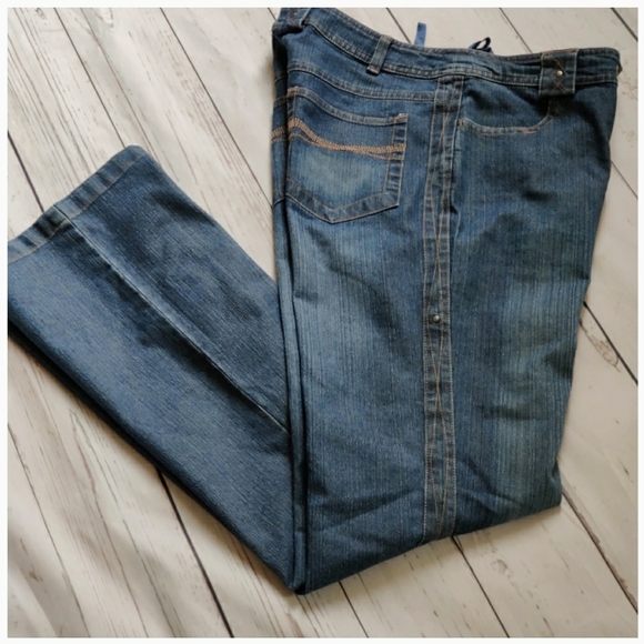 Nikita Blue Bootcut Blue Jeans - Picture 3 of 8